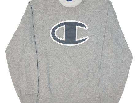 CHAMPION Mens Sweatshirt Grey XL Cheap