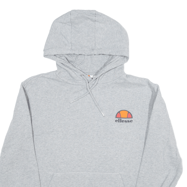 ELLESSE Mens Grey Hoodie S For Cheap