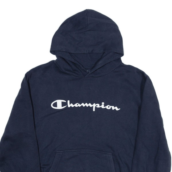 CHAMPION Mens Blue Hoodie XL Online Hot Sale