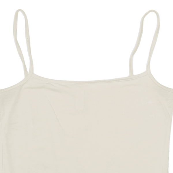 & OTHER STORIES Womens Camisole Vest Beige Sleeveless XS Fashion