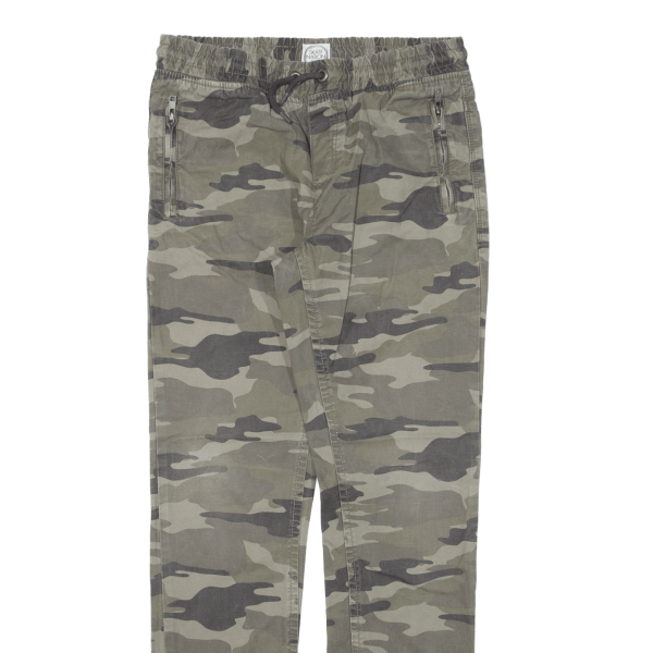 SKATE NATION Camo Girls Trousers Green Slim Tapered W28 L29 Hot on Sale