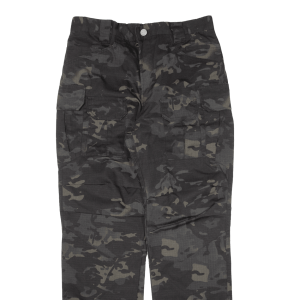 ARCHON TACTICAL Cargo Camo Mens Trousers Green Regular Straight W30 L28 Online