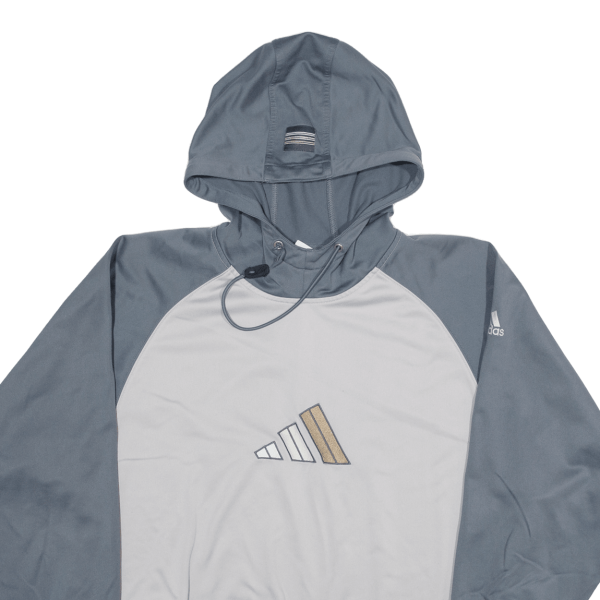 ADIDAS Mens Grey Hoodie S Sale