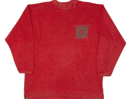 CECIL Mens Sweatshirt Red L For Cheap