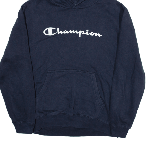 CHAMPION Mens Blue Hoodie XL Online Hot Sale