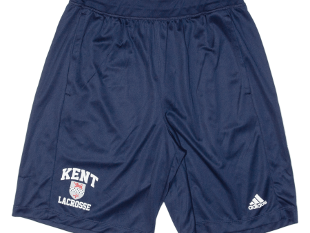 ADIDAS Kent Lacrosse Womens Sports Shorts Blue Relaxed M W30 Discount