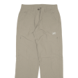 MAMMUT Outdoor Womens Trousers Beige Relaxed Straight W30 L32 Discount