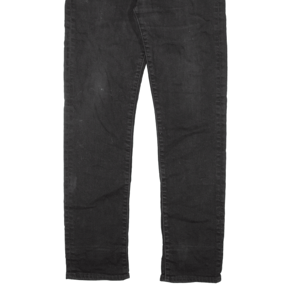 LEVI S 511 BIG E Jeans Mens Black Slim Straight W32 L32 For Cheap