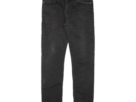 LEVI S 511 BIG E Jeans Mens Black Slim Straight W32 L32 For Cheap