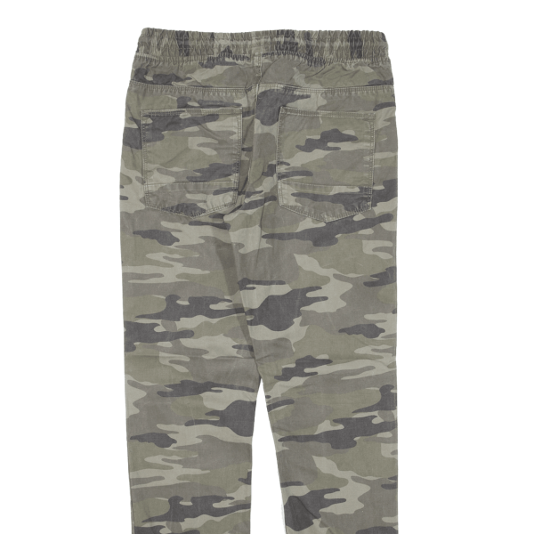 SKATE NATION Camo Girls Trousers Green Slim Tapered W28 L29 Hot on Sale