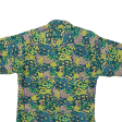 Mens Shirt Green Crazy Pattern S Hot on Sale