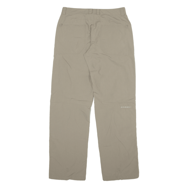 MAMMUT Outdoor Womens Trousers Beige Relaxed Straight W30 L32 Discount