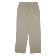 MAMMUT Outdoor Womens Trousers Beige Relaxed Straight W30 L32 Discount