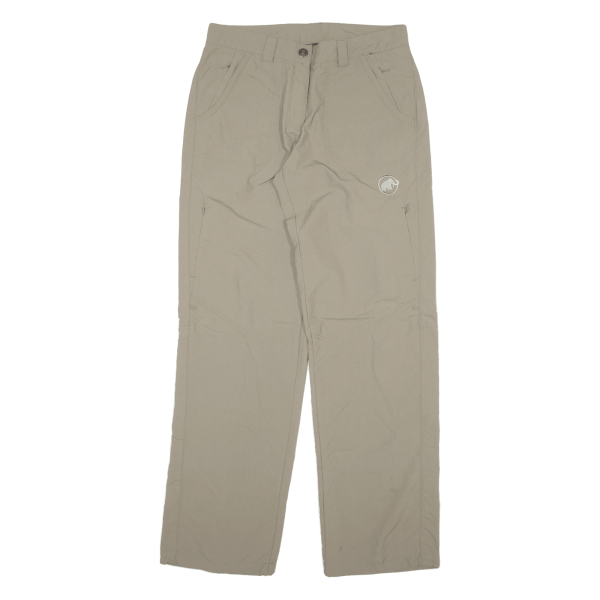 MAMMUT Outdoor Womens Trousers Beige Relaxed Straight W30 L32 Discount