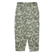 C DEPT Cargo Camo Womens Trousers Green Loose Tapered W32 L28 For Discount