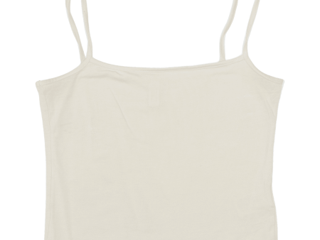 & OTHER STORIES Womens Camisole Vest Beige Sleeveless XS Fashion