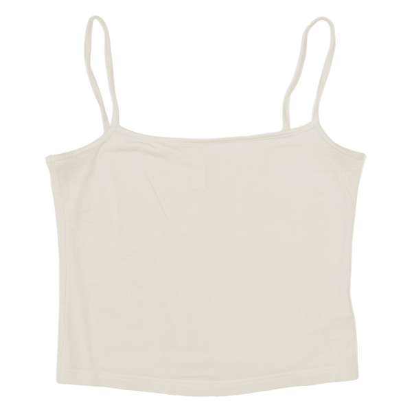 & OTHER STORIES Womens Camisole Vest Beige Sleeveless XS Fashion