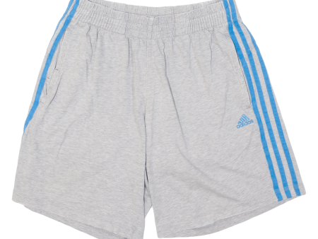 ADIDAS Clima365 Mens Sports Shorts Grey Relaxed S W26 Hot on Sale