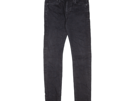 LEVI S 519 BIG E Jeans Mens Black Slim Skinny W32 L34 For Sale