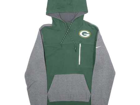 NIKE Green Bay Packers Womens Green Hoodie USA S Online Sale