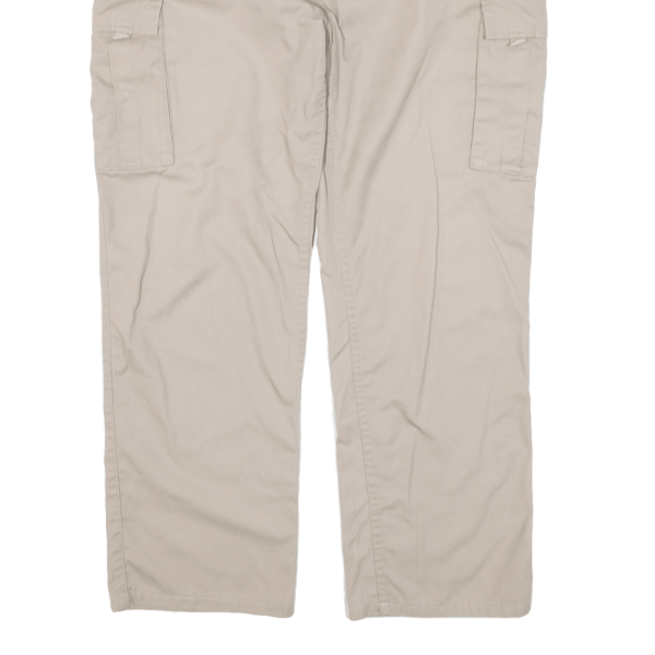 ARTIME Cargo Mens Trousers Beige Regular Straight W40 L29 For Discount