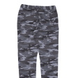 SKATE NATION Camo Womens Trousers Grey Slim Tapered W30 L32 Online Hot Sale