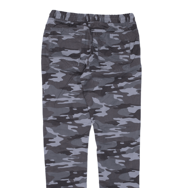 SKATE NATION Camo Womens Trousers Grey Slim Tapered W30 L32 Online Hot Sale