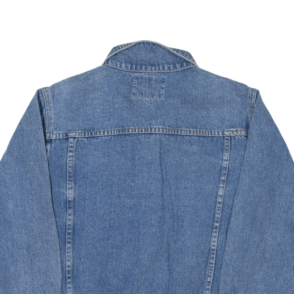 KEEP FUN Womens Denim Jacket Blue S Discount