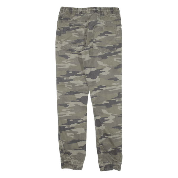 SKATE NATION Camo Girls Trousers Green Slim Tapered W28 L29 Hot on Sale