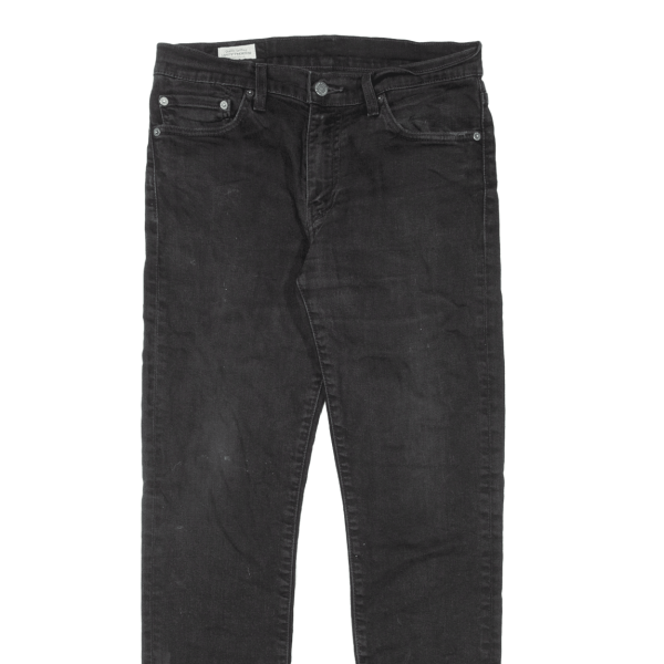 LEVI S 511 BIG E Jeans Mens Black Slim Straight W32 L32 For Cheap