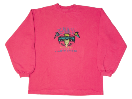 BOY Womens Sweatshirt Pink L For Sale