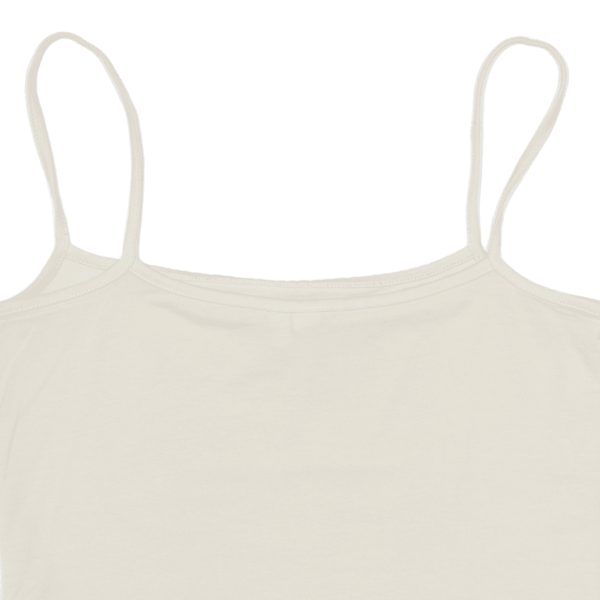 & OTHER STORIES Womens Camisole Vest Beige Sleeveless XS Fashion