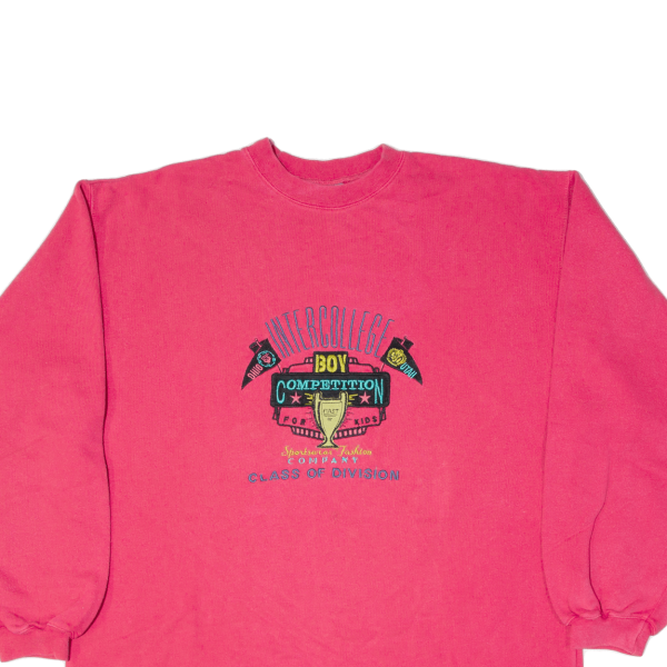 BOY Womens Sweatshirt Pink L For Sale