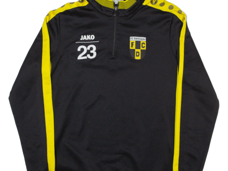 JAKO Mens Sweatshirt Black 1 4 Zip S Online