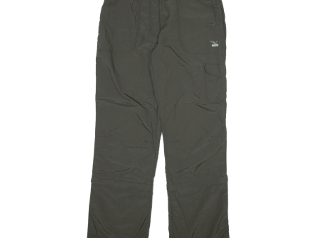 SALEWA Detachable Legs Womens Trousers Green Relaxed Straight W30 L31 Supply