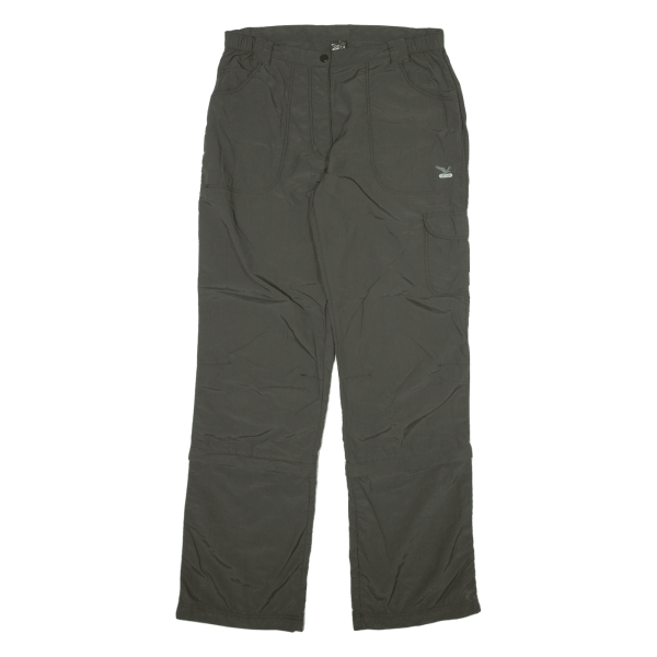 SALEWA Detachable Legs Womens Trousers Green Relaxed Straight W30 L31 Supply