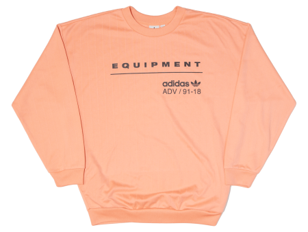 ADIDAS Womens Sweatshirt Pink UK 12 Sale