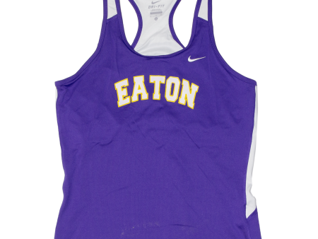 NIKE Eaton Womens Vest Purple Sleeveless XL Hot on Sale