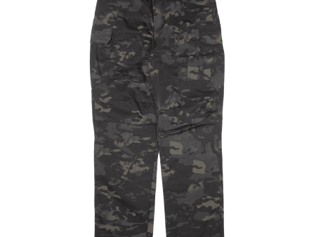 ARCHON TACTICAL Cargo Camo Mens Trousers Green Regular Straight W30 L28 Online