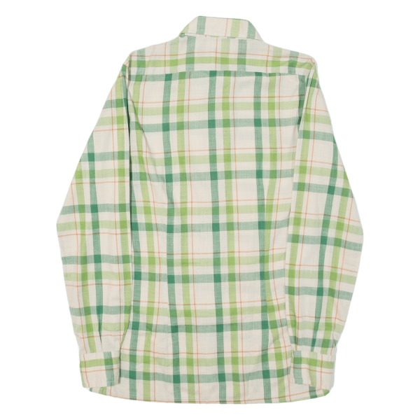 BASSETTI Mens Shirt Green Check Long Sleeve M For Sale