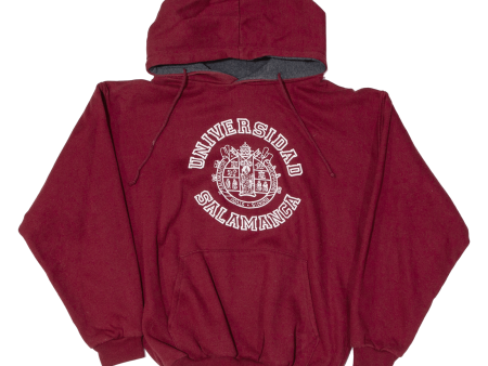 ERNEST Womens Maroon Hoodie USA S Discount