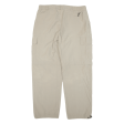 TREVOLUTION Cargo Zip-off Mens Trousers Beige Loose Straight W34 L29 Online