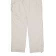 SHILTON Cargo Mens Trousers Beige Relaxed Straight W32 L34 Online Sale