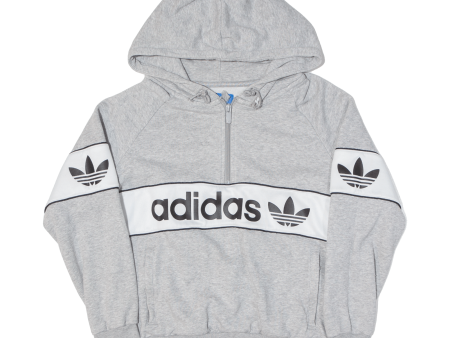 ADIDAS Womens Grey Hoodie UK 8 Online now