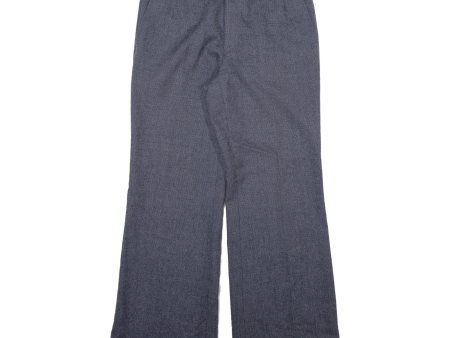 Womens Trousers Blue Regular Bootcut W30 L30 Cheap