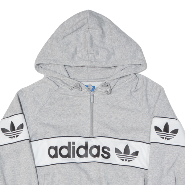 ADIDAS Womens Grey Hoodie UK 8 Online now