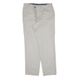 WARREN & PARKER Cargo Mens Trousers Grey Regular Tapered W38 L33 Sale