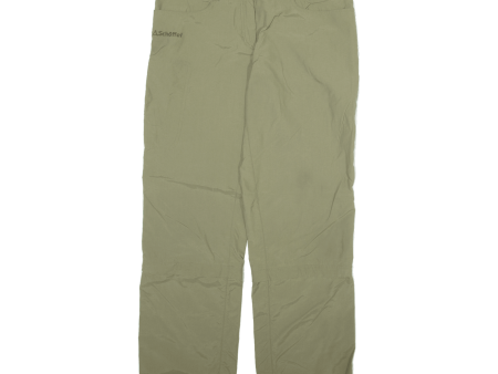 SCHOFFEL Detachable Legs Womens Trousers Green Regular Straight Nylon W32 L30 Online now