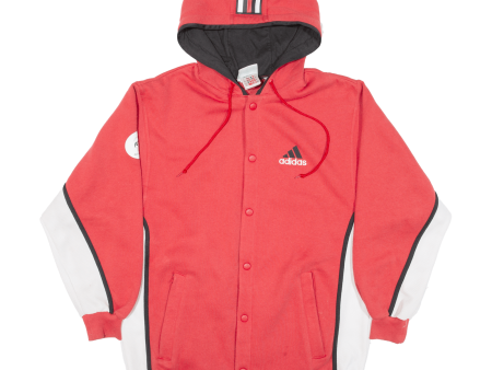 ADIDAS Mens Jacket Red Hooded XS Online