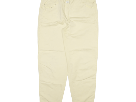 SOUND NO. 1 Womens Trousers Yellow Relaxed Tapered W30 L29 For Cheap